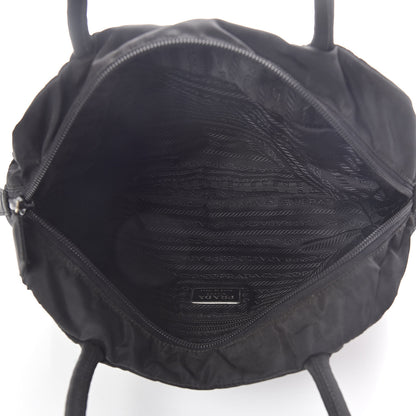 Prada Tessuto Nylon Top Handle Bag Black 5 of 10