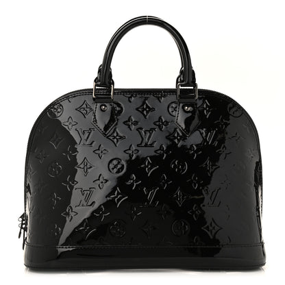 Louis Vuitton Vernis Alma PM Noir Magnetique 1 of 8