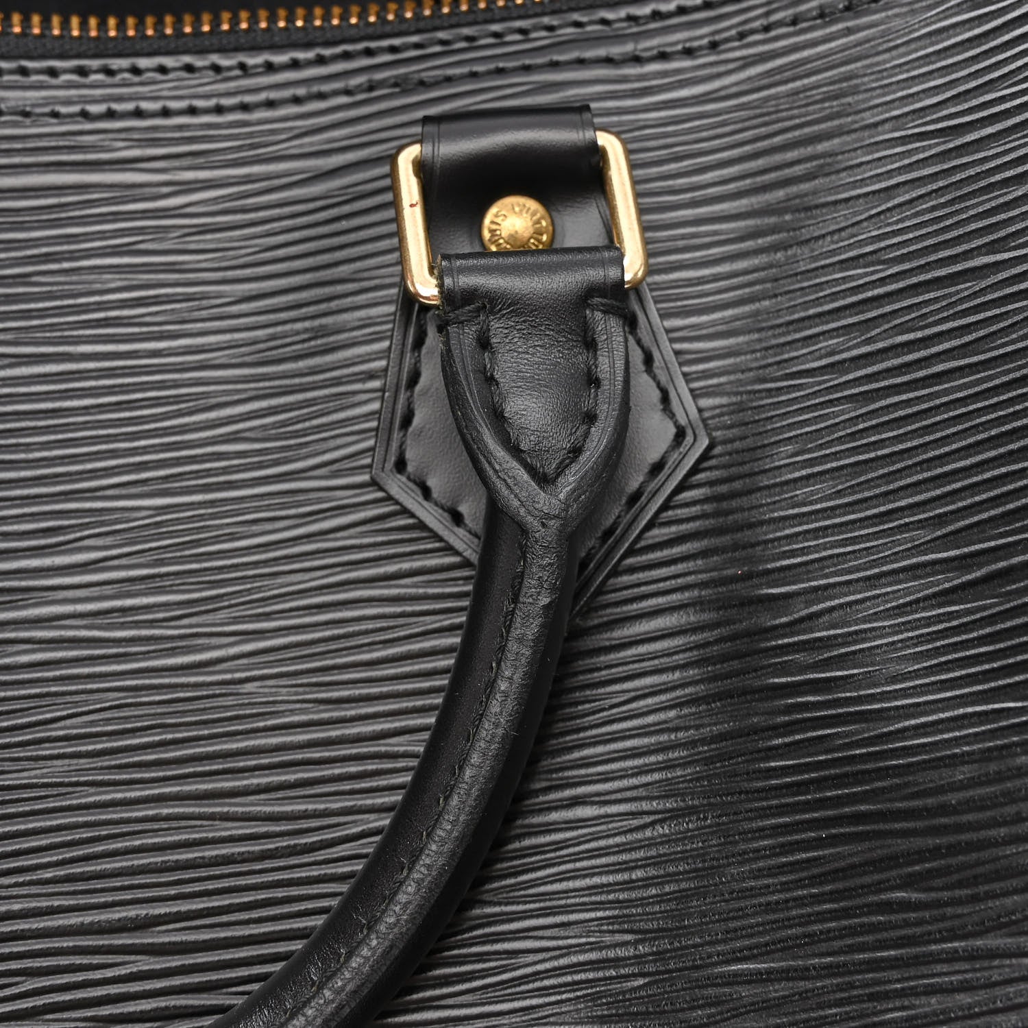 Louis Vuitton Epi Speedy 30 Black 12 of 16