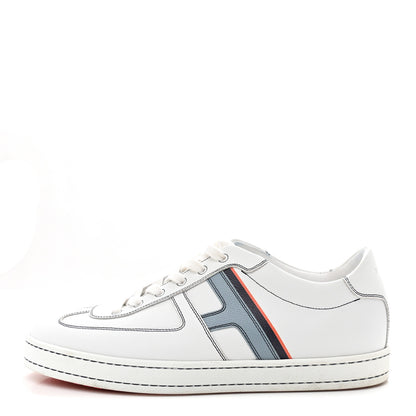 Hermes Epsom Mens Boomerang Sneakers 43 White 1 of 11