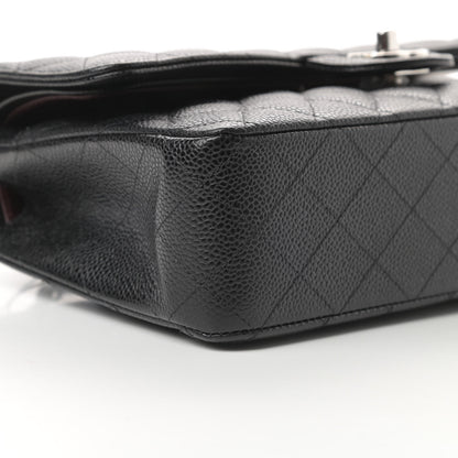 Chanel Caviar Quilted Medium Double Flap Black 9 of 11