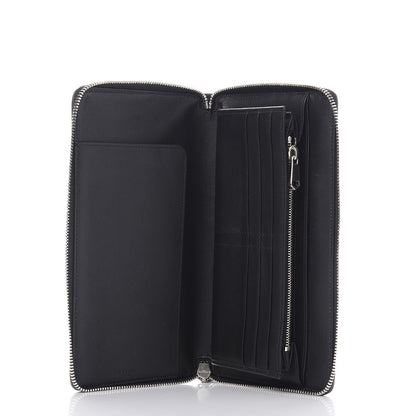 Givenchy Calfskin Star Pandora Zip Around Wallet Black White 5 of 8