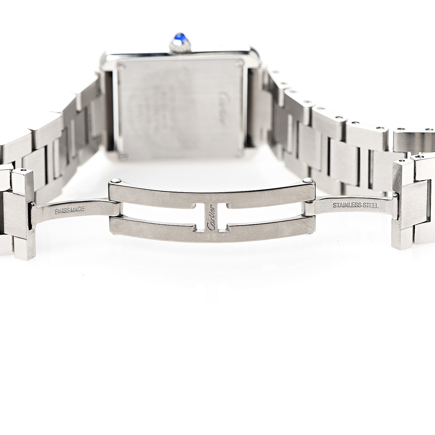 Cartier Stainless Steel 24mm Tank Solo Quartz Watch 5 of 5