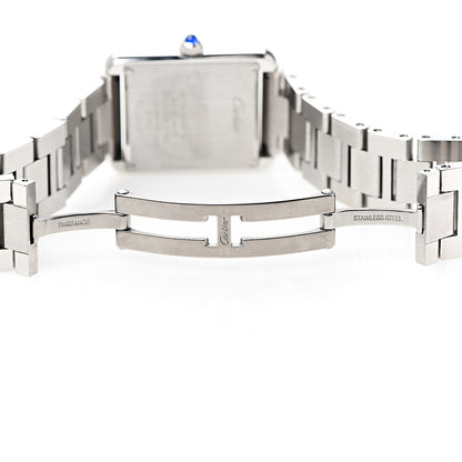 Cartier Stainless Steel 24mm Tank Solo Quartz Watch 5 of 5