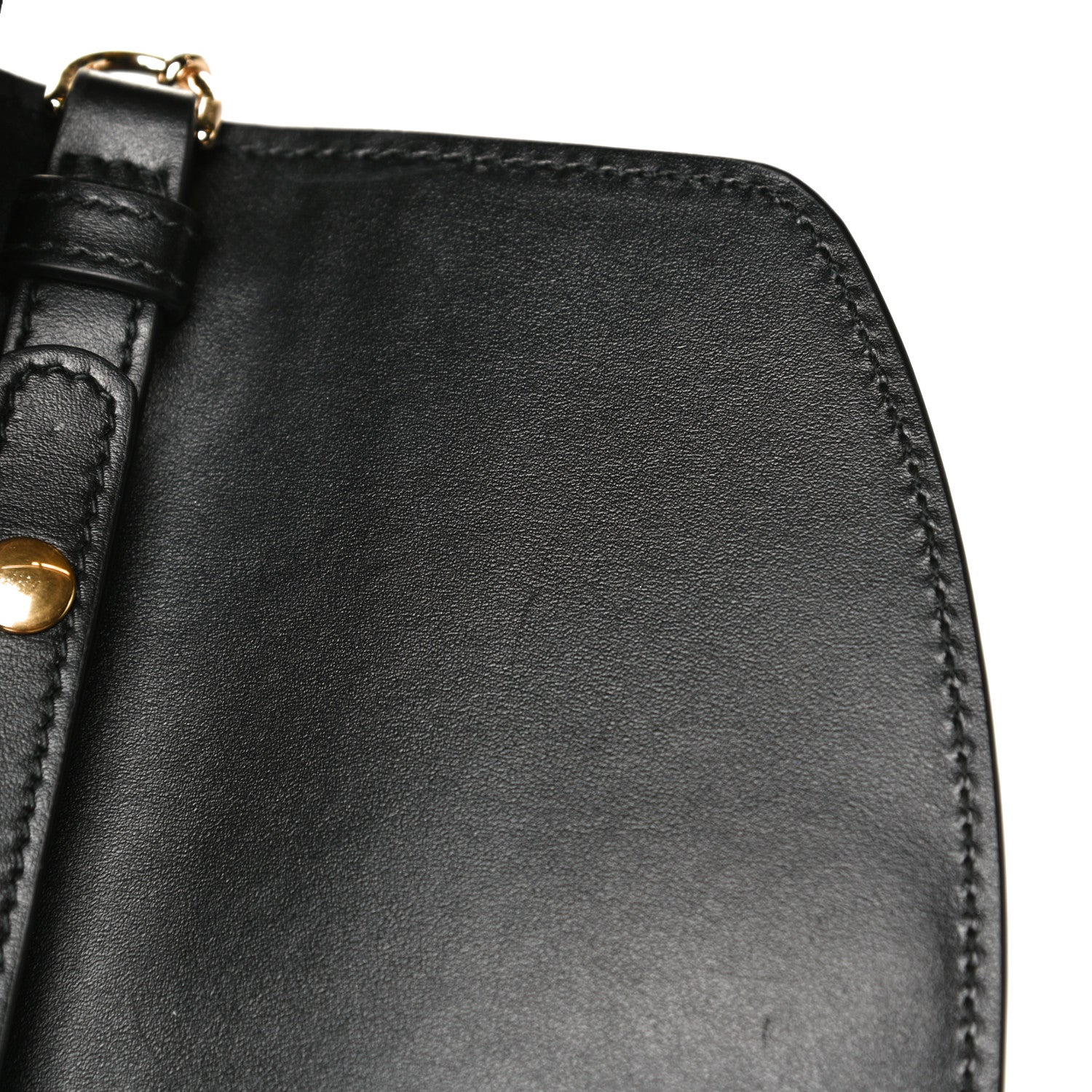 Gucci Smooth Calfskin Small Zumi Top Handle Shoulder Bag Black 11 of 11