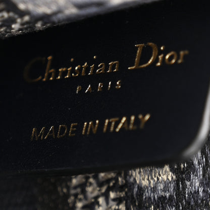 Christian Dior Oblique Mini Book Tote Blue Multicolor 6 of 11