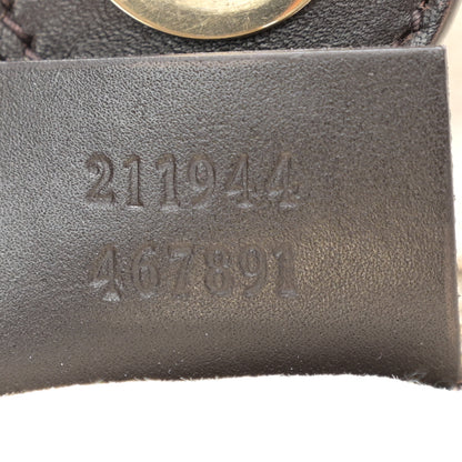 Gucci Monogram Medium Sukey Tote Dark Brown 7 of 12