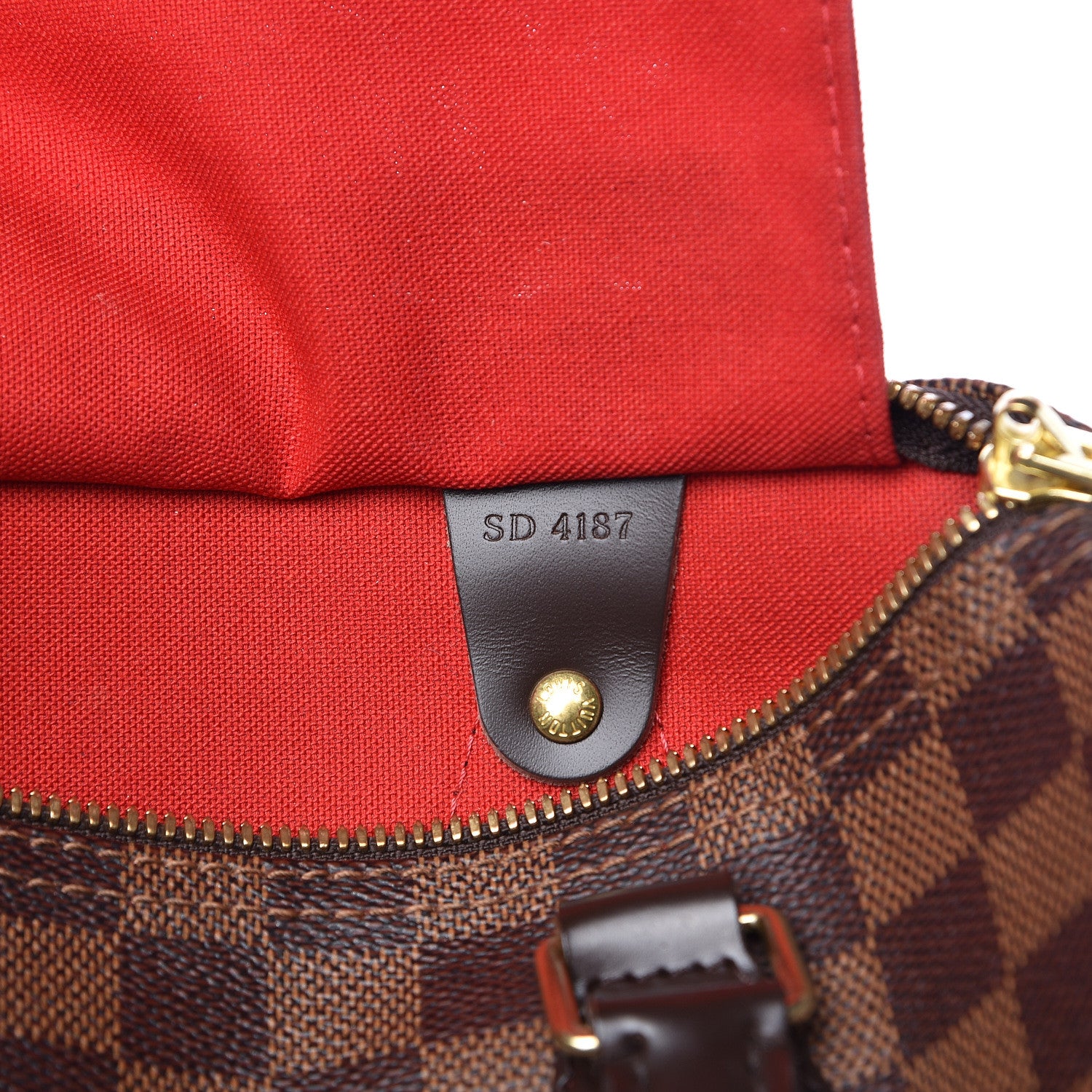 Louis Vuitton Damier Ebene Speedy Bandouliere 25 6 of 11