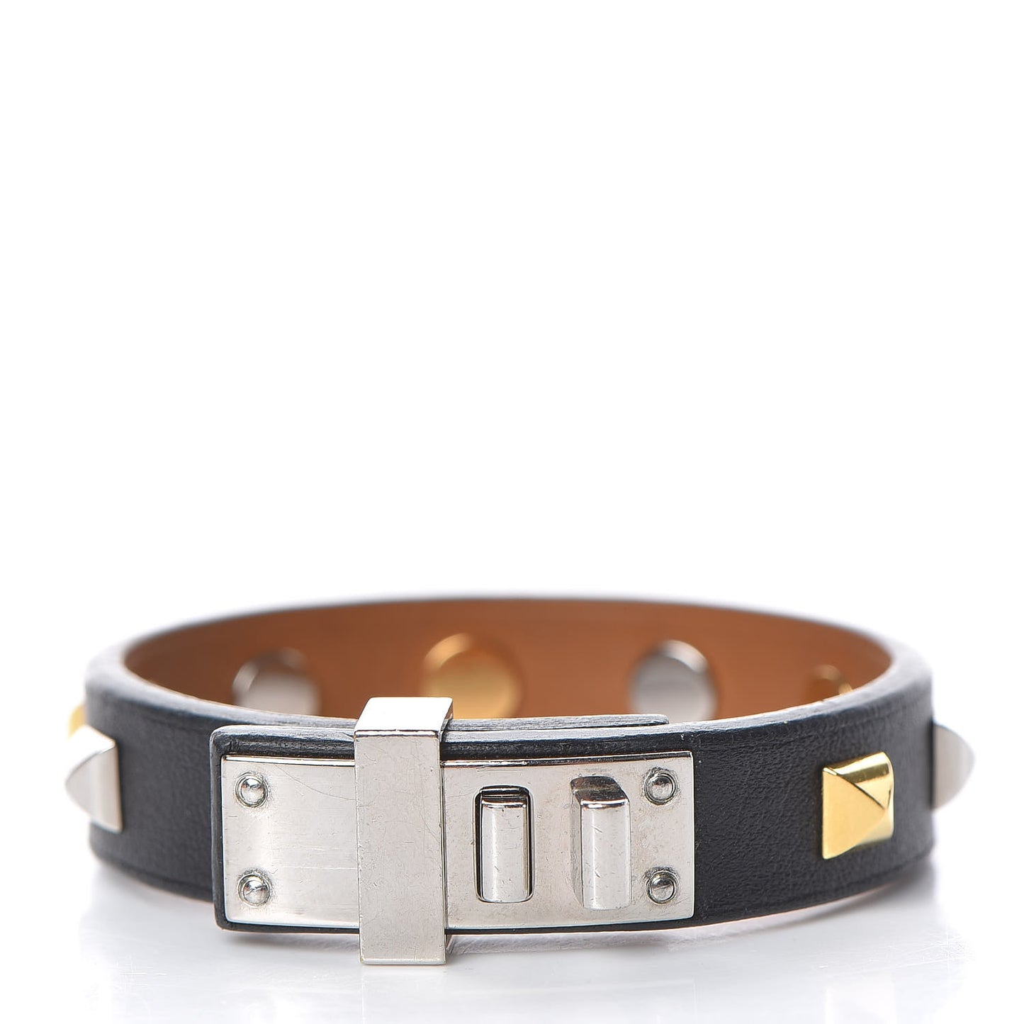 Swift Mini Dog Square Studded Bracelet T1 Black