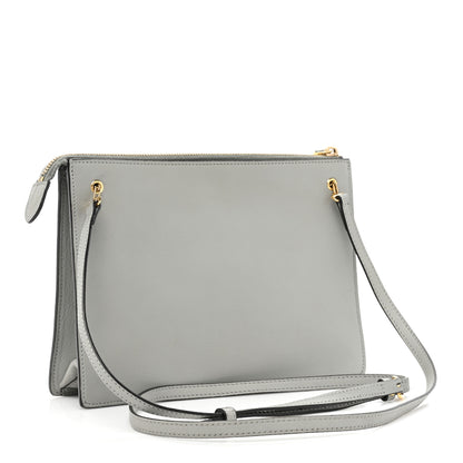 Fendi Vitello Dolce Studded Mini 2Jours Pouch Ardesia Multicolor 3 of 16