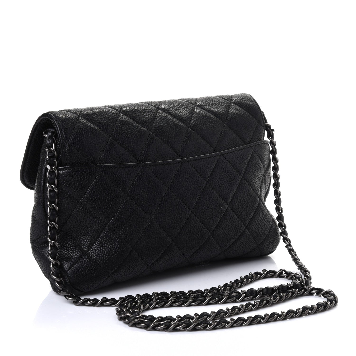 Chanel Caviar Quilted Crossbody Bag Black 2 of 4