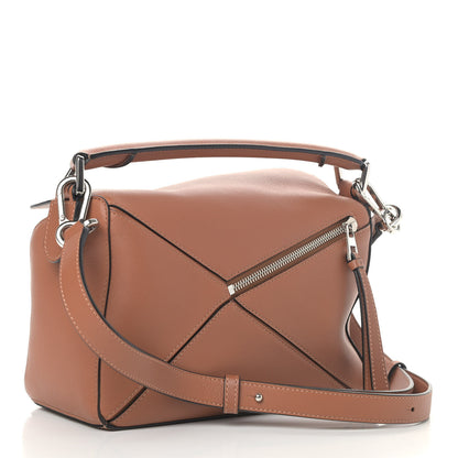 Loewe Calfskin Small Puzzle Bag Tan 3 of 8