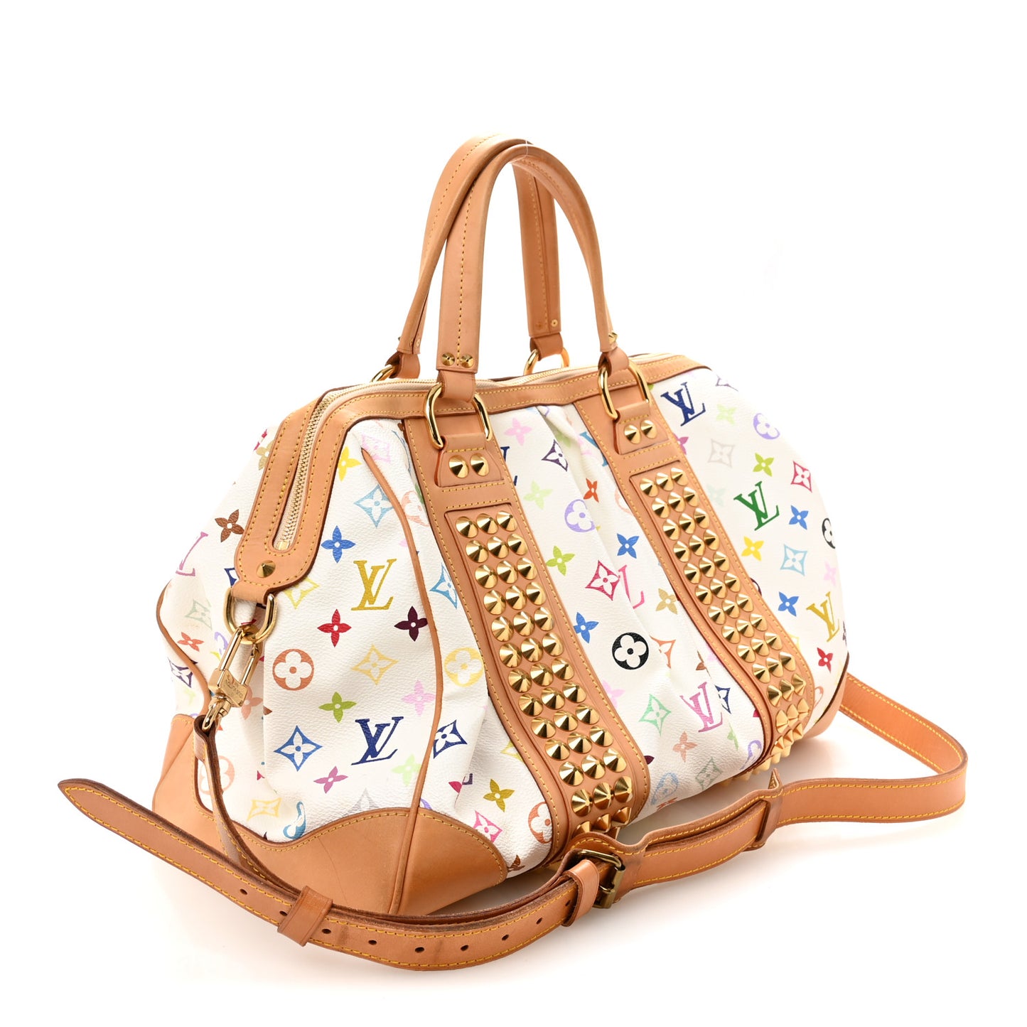 Monogram Multicolor Courtney GM White