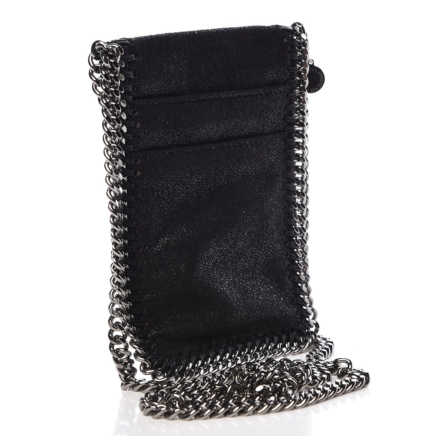 Stella McCartney Shaggy Deer Phone Holder Crossbody Black 3 of 9