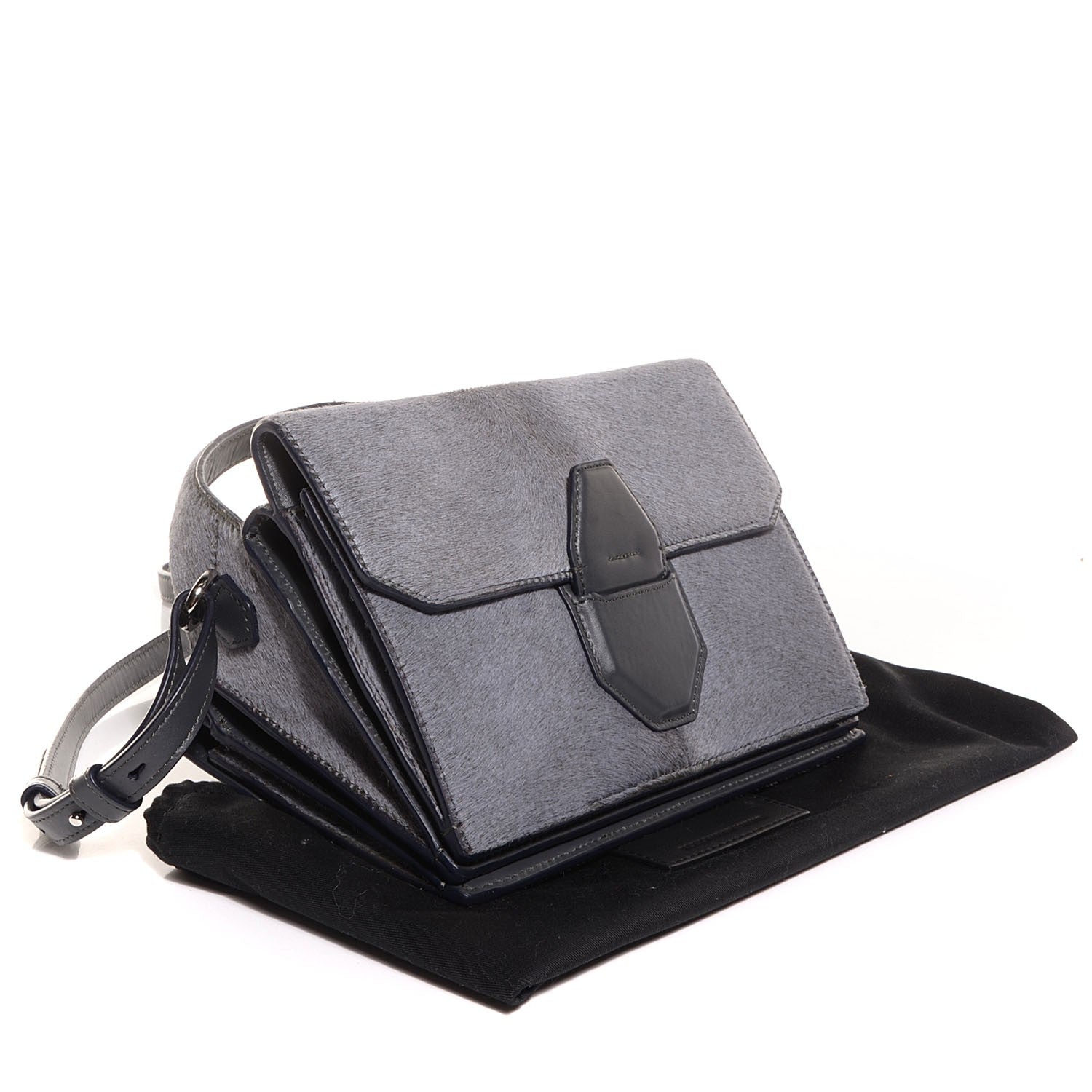 Alexander Wang Calf Hair Racketeer Sling Bag Geyser 4 of 7