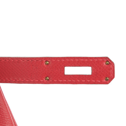 Hermes Epsom Birkin 35 Rouge Casaque 16 of 21