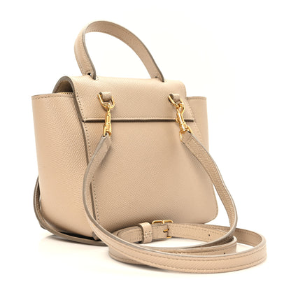Celine Grained Calfskin Pico Belt Bag Light Taupe 3 of 12