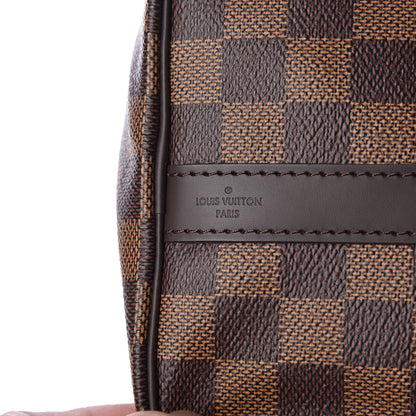 Louis Vuitton Damier Ebene Speedy Bandouliere 25 9 of 12