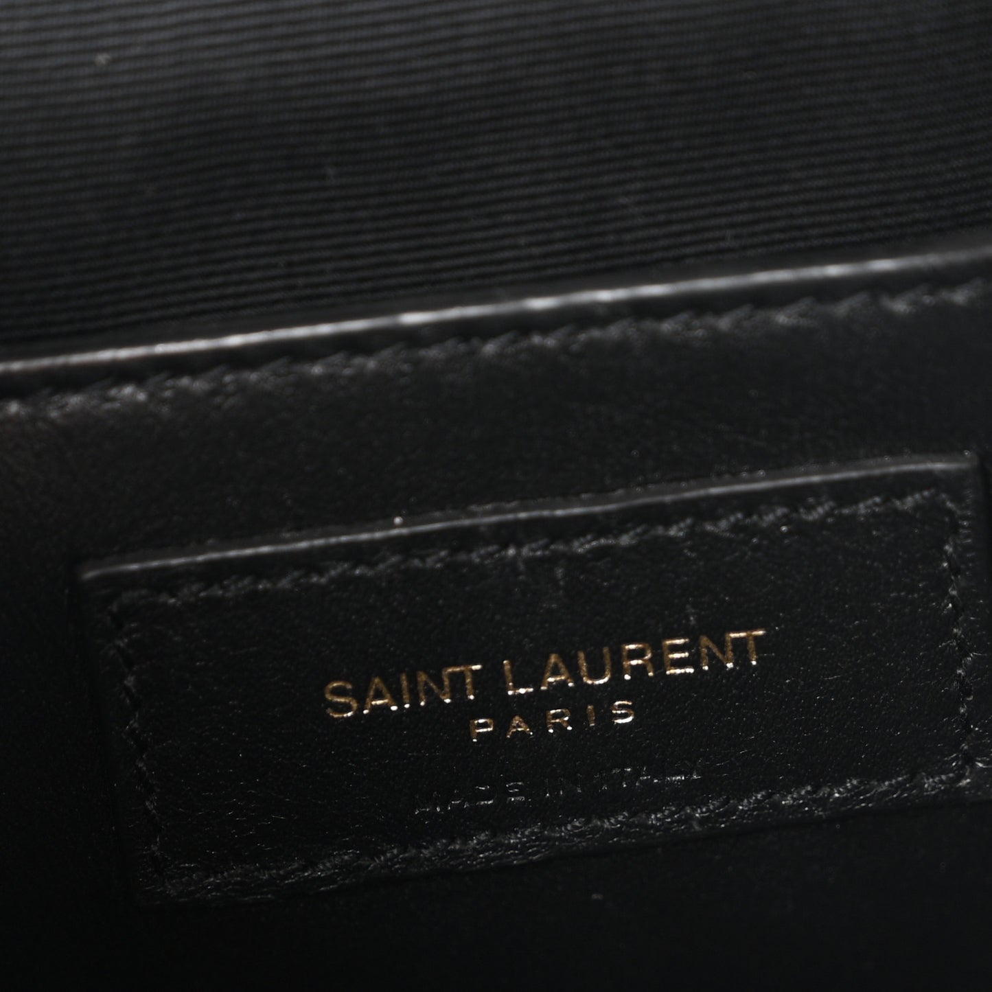 Grain de Poudre Quilted 80's Vanity Bag Black