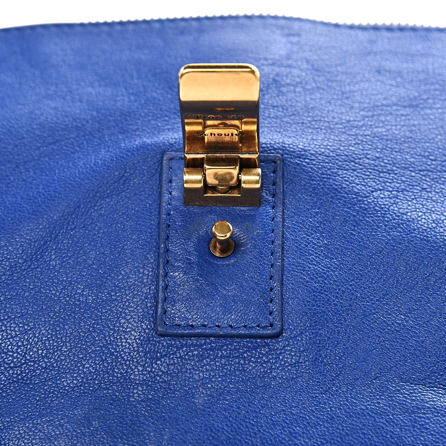 Lambskin Medium PS1 Satchel Royal Blue