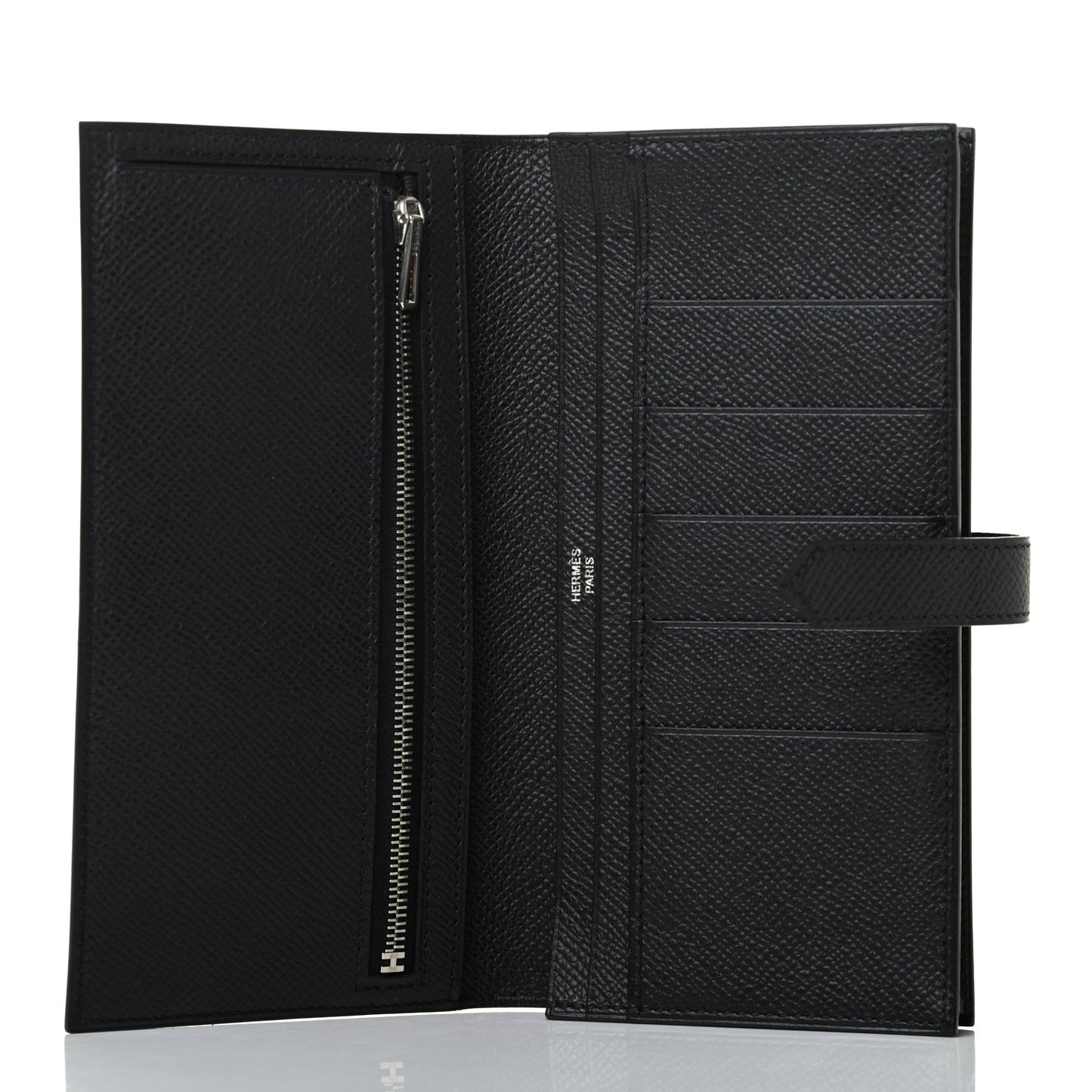 Epsom Bearn Gusset Wallet Black