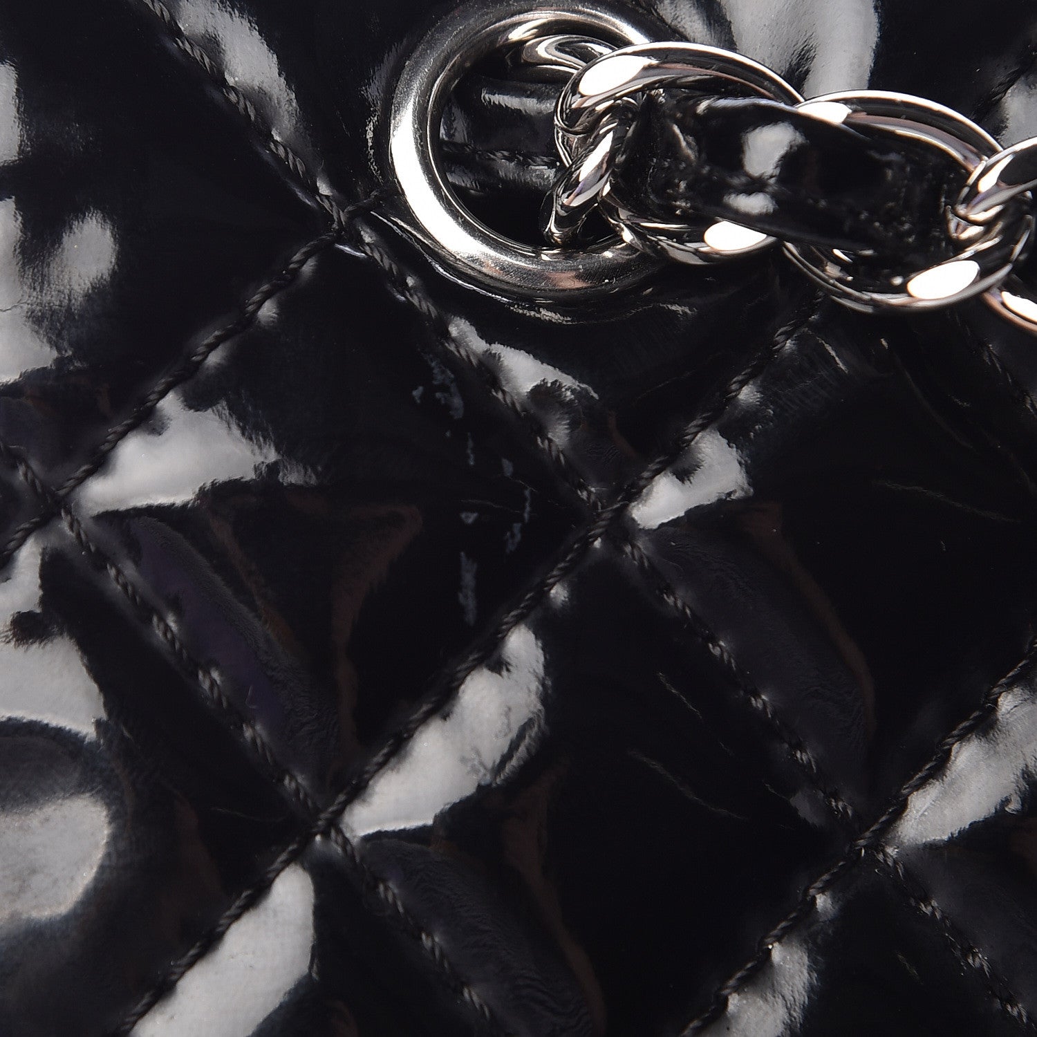 Chanel Vinyl Quilted In the Business Flap Bag Black 13 of 15