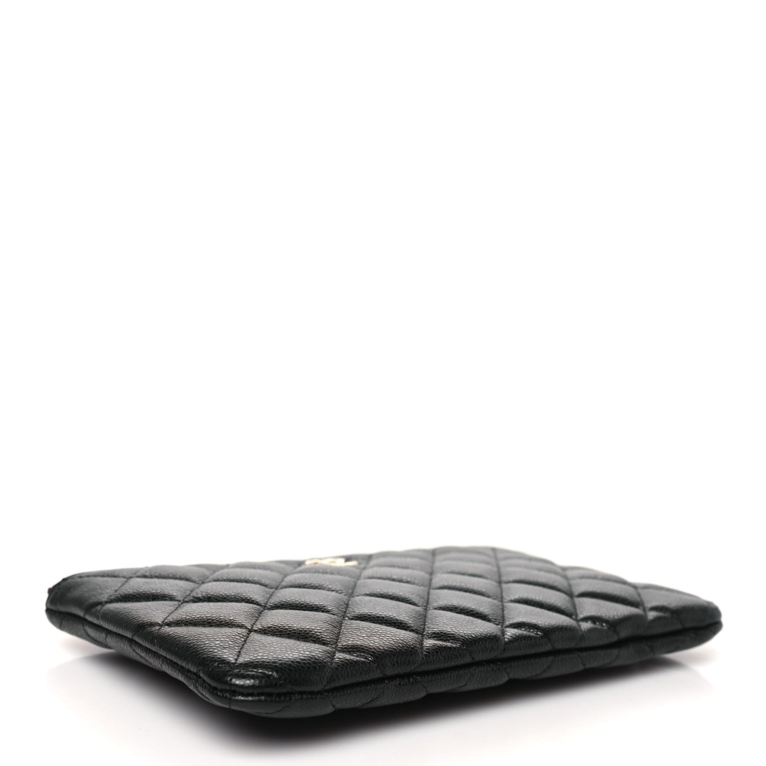 Chanel Caviar Quilted Cosmetic Case Black 4 of 9