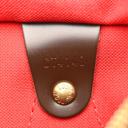 Louis Vuitton Damier Ebene Speedy Bandouliere 25 7 of 12