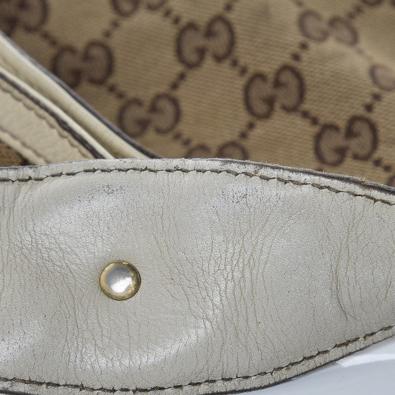 Gucci Monogram Large Wave Hobo Off White 12 of 18