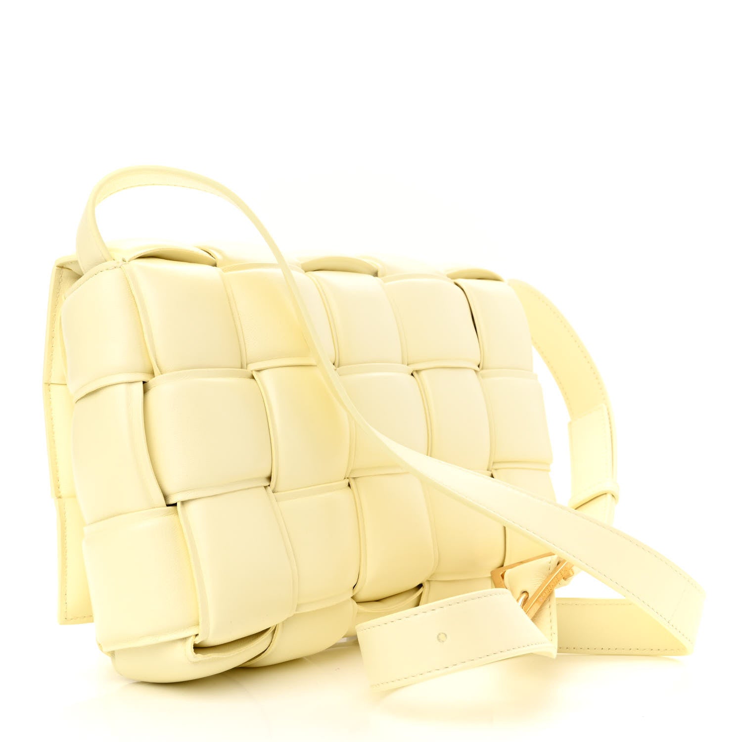 Bottega Veneta Nappa Maxi Intreccio Padded Cassette Crossbody Bag Zest 3 of 10