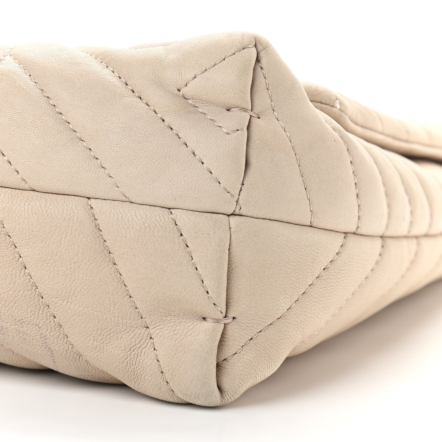 Lanvin Calfskin Quilted Medium Happy Shoulder Bag Grey 10 of 12
