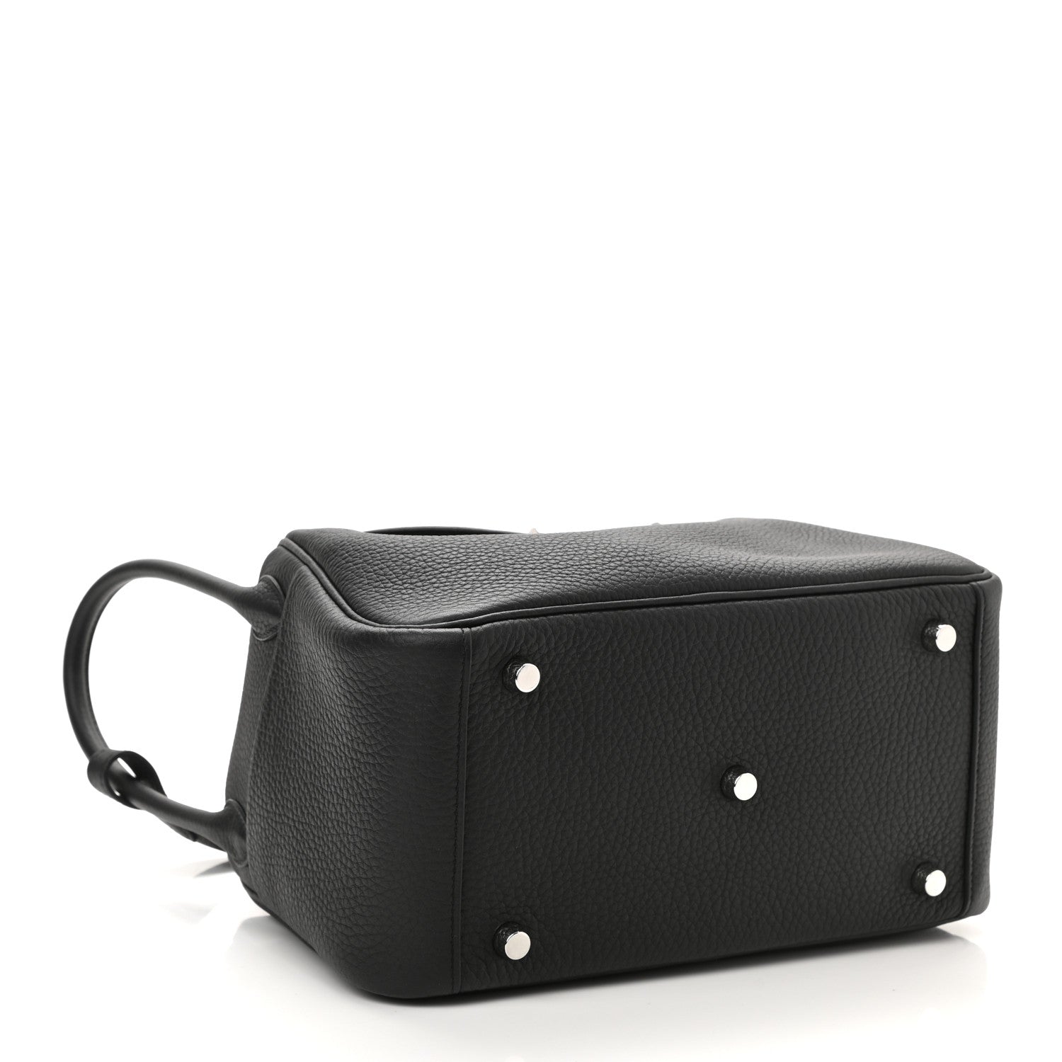 Hermes Taurillon Clemence Lindy 26 Black 4 of 12