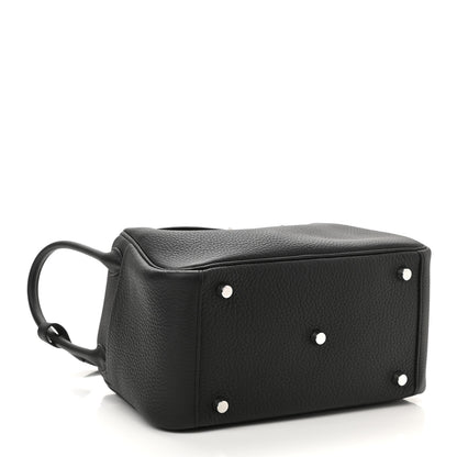 Hermes Taurillon Clemence Lindy 26 Black 4 of 12