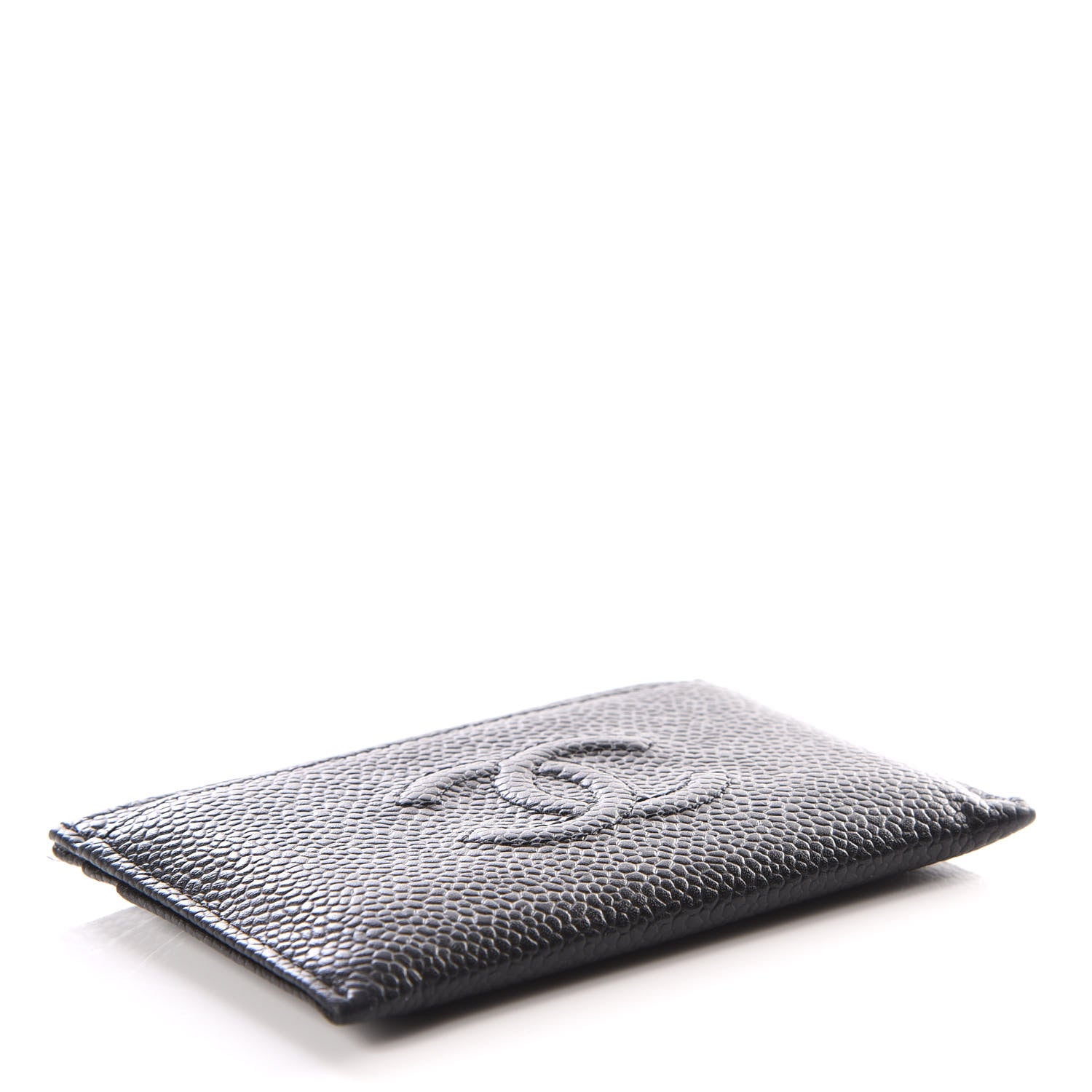 Chanel Caviar Timeless CC Card Holder Black 3 of 7