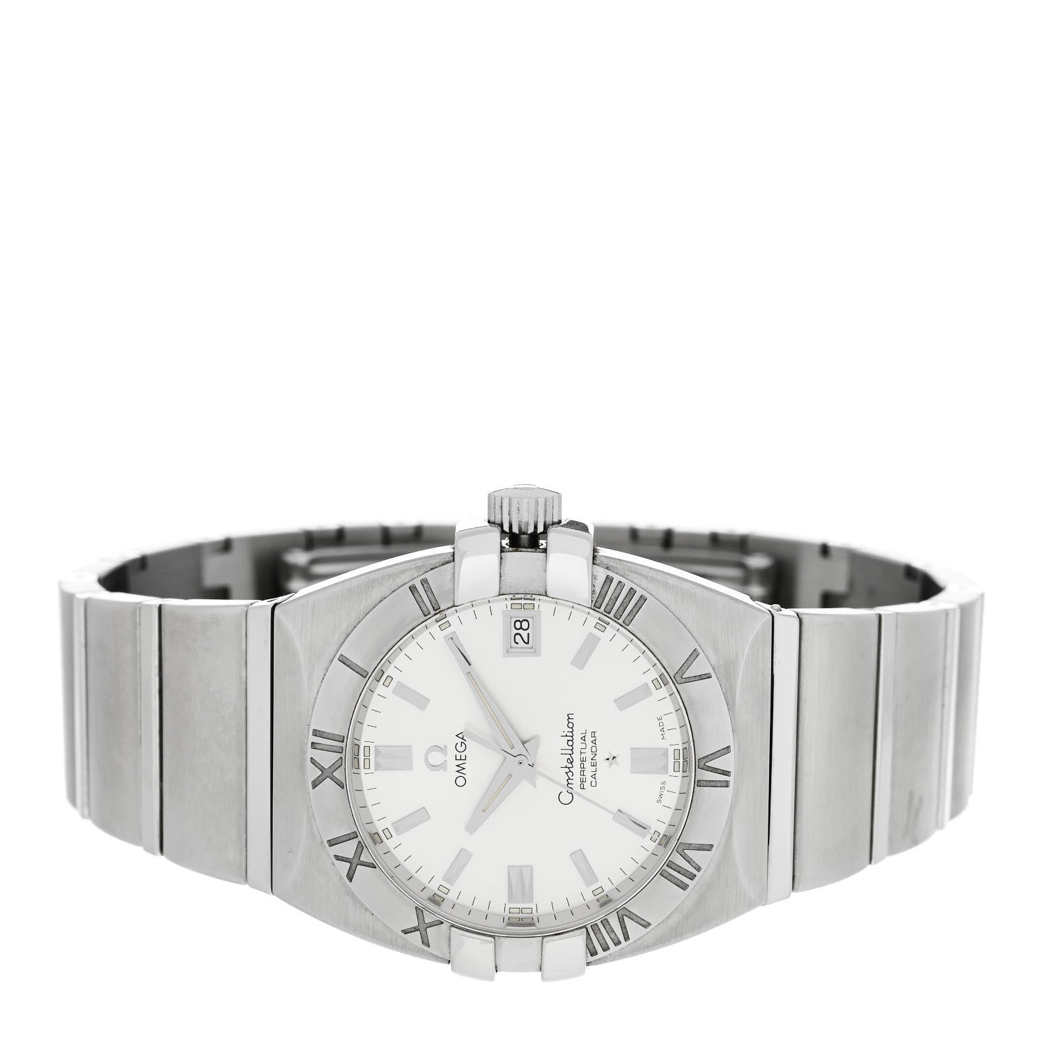 Omega Stainless Steel 35mm Constellation Double Eagle Perpetual Calendar Quart Watch 1511.30.00 2 of 4