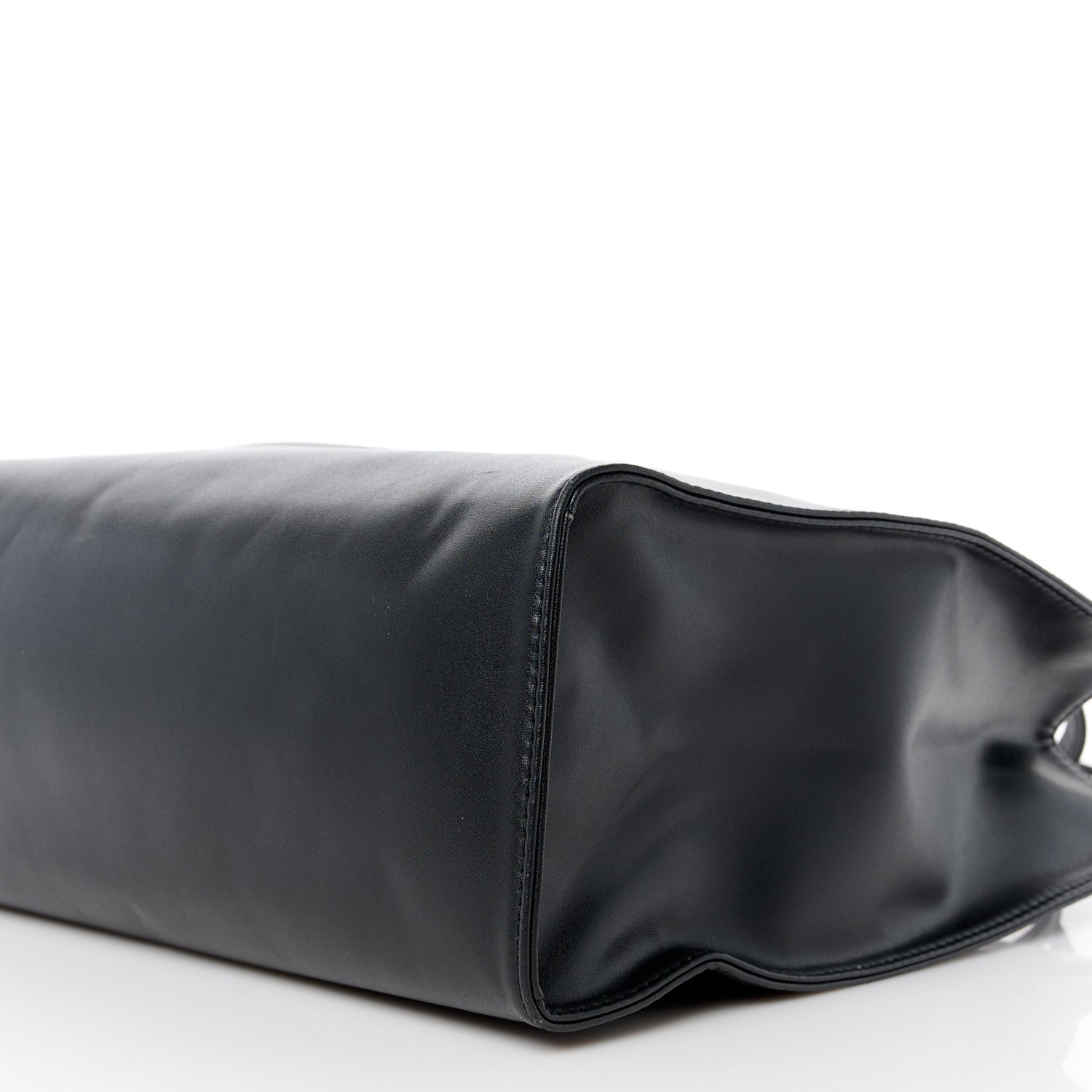 Telfar Vegan Leather Medium Shopping Bag Black 10 of 10