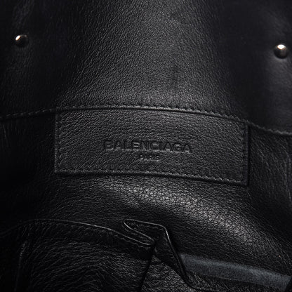 Balenciaga Veau Papier A5 Zip Around Tote Black 6 of 13