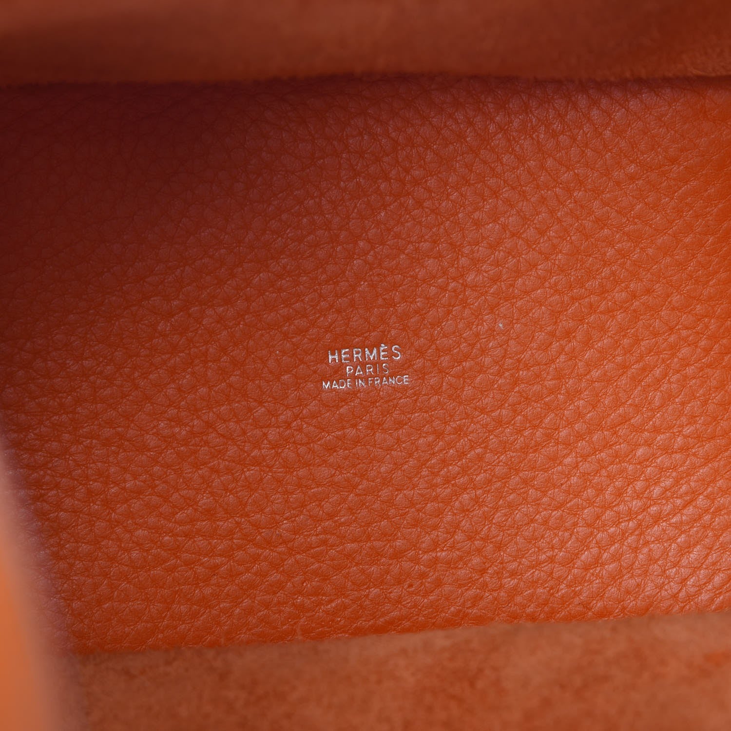 Hermes Taurillon Clemence Picotin 18 PM Orange H Havane 6 of 12