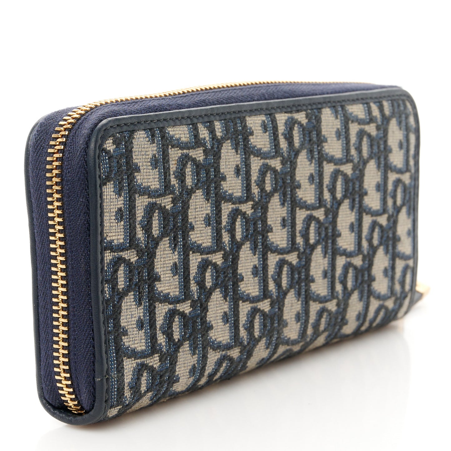 Oblique 30 Montaigne Zip Around Wallet Blue