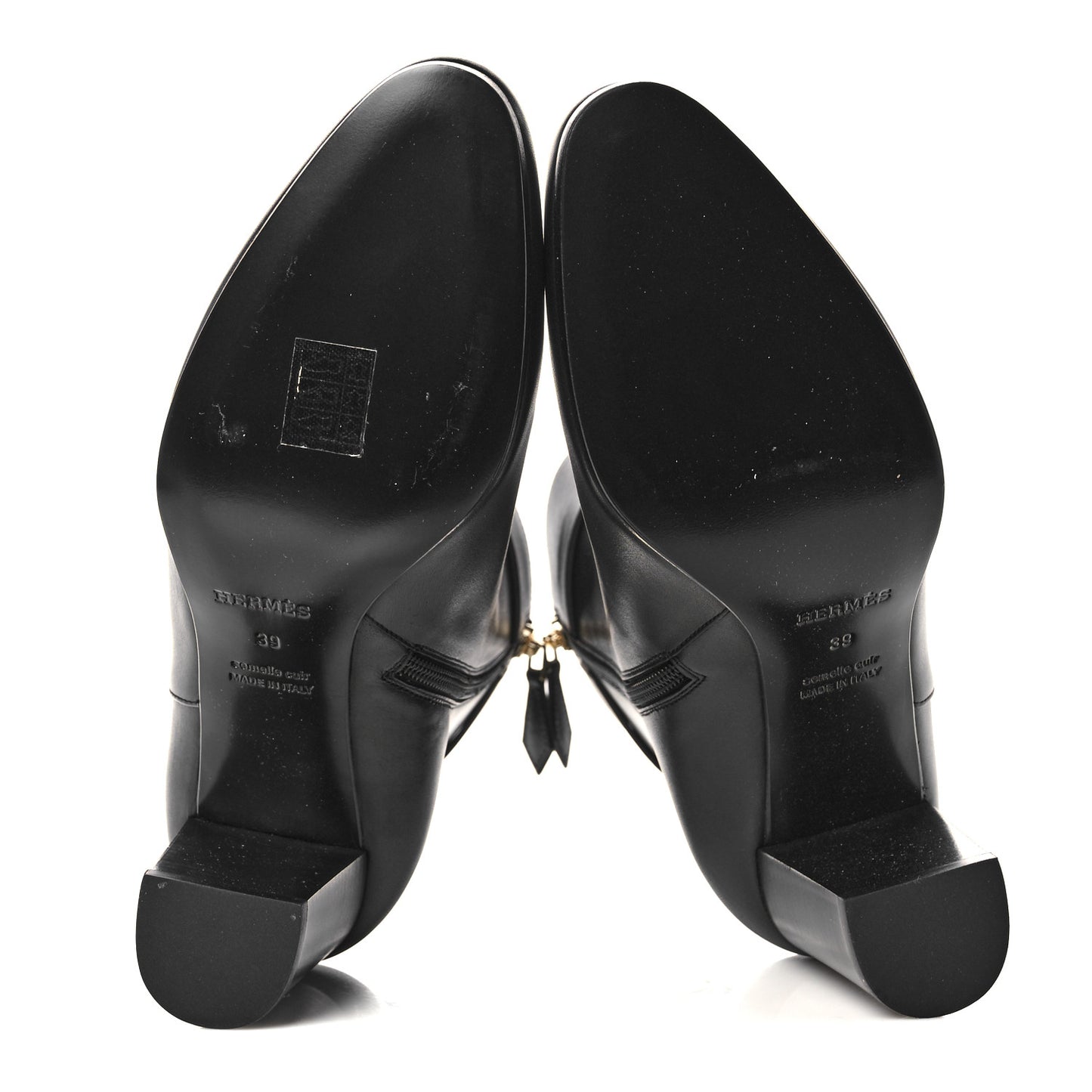 Calfskin Saint Germain Ankle Boots 39 Black