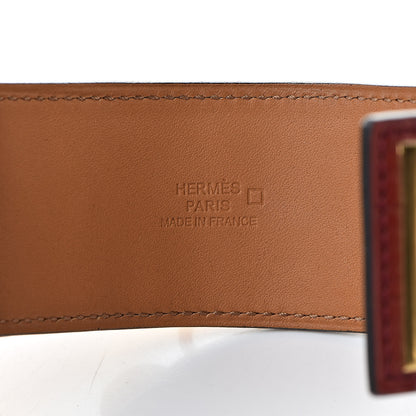 Hermes Matte Alligator Collier De Chien CDC Bracelet S Rouge H 4 of 7