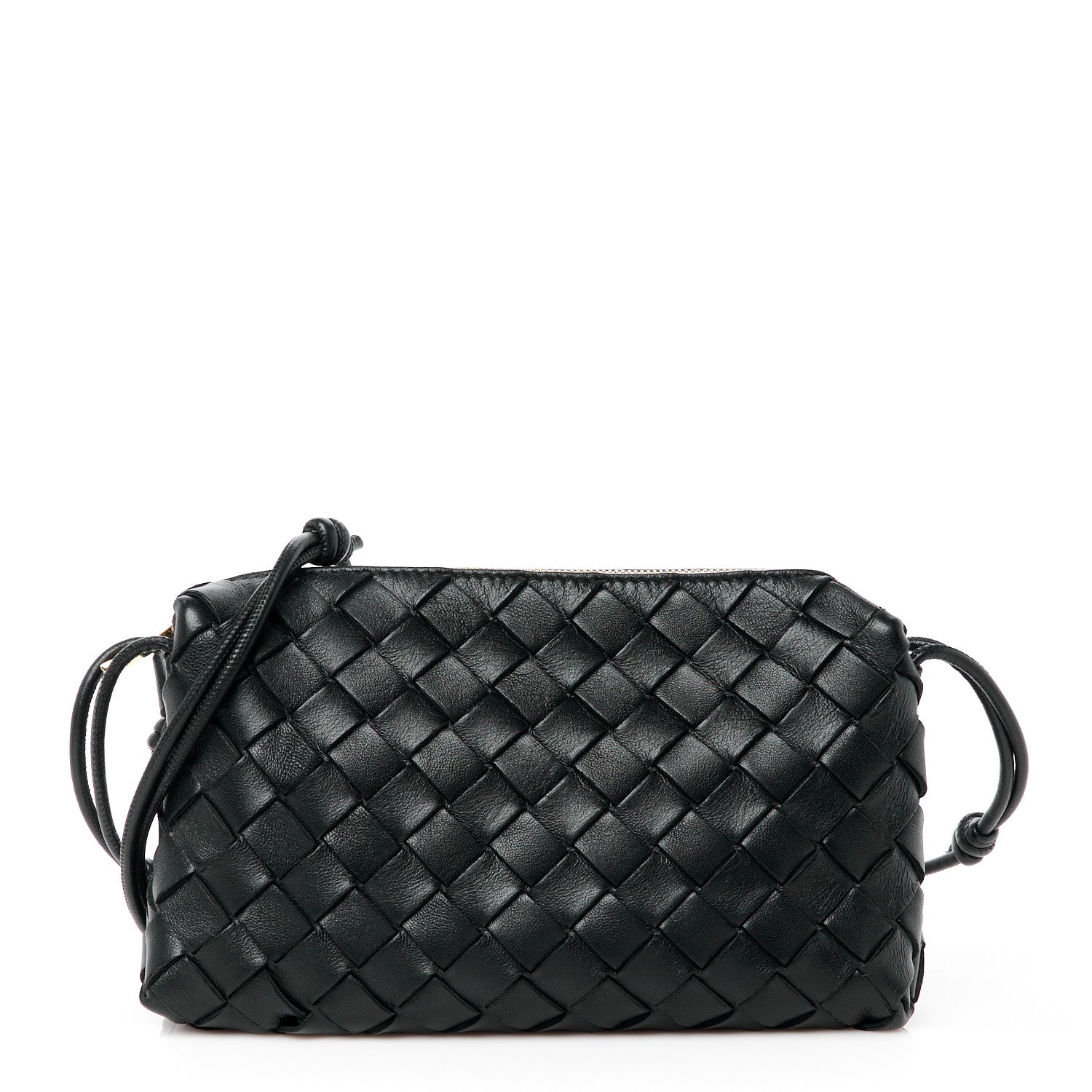 Bottega Veneta Nappa Intrecciato Mini Nodini Camera Bag Black 1 of 9