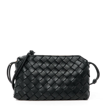 Bottega Veneta Nappa Intrecciato Mini Nodini Camera Bag Black 1 of 9