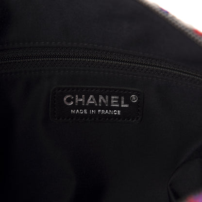 Chanel Lambskin Tweed Small Girl Bag Red Blue Black 8 of 10
