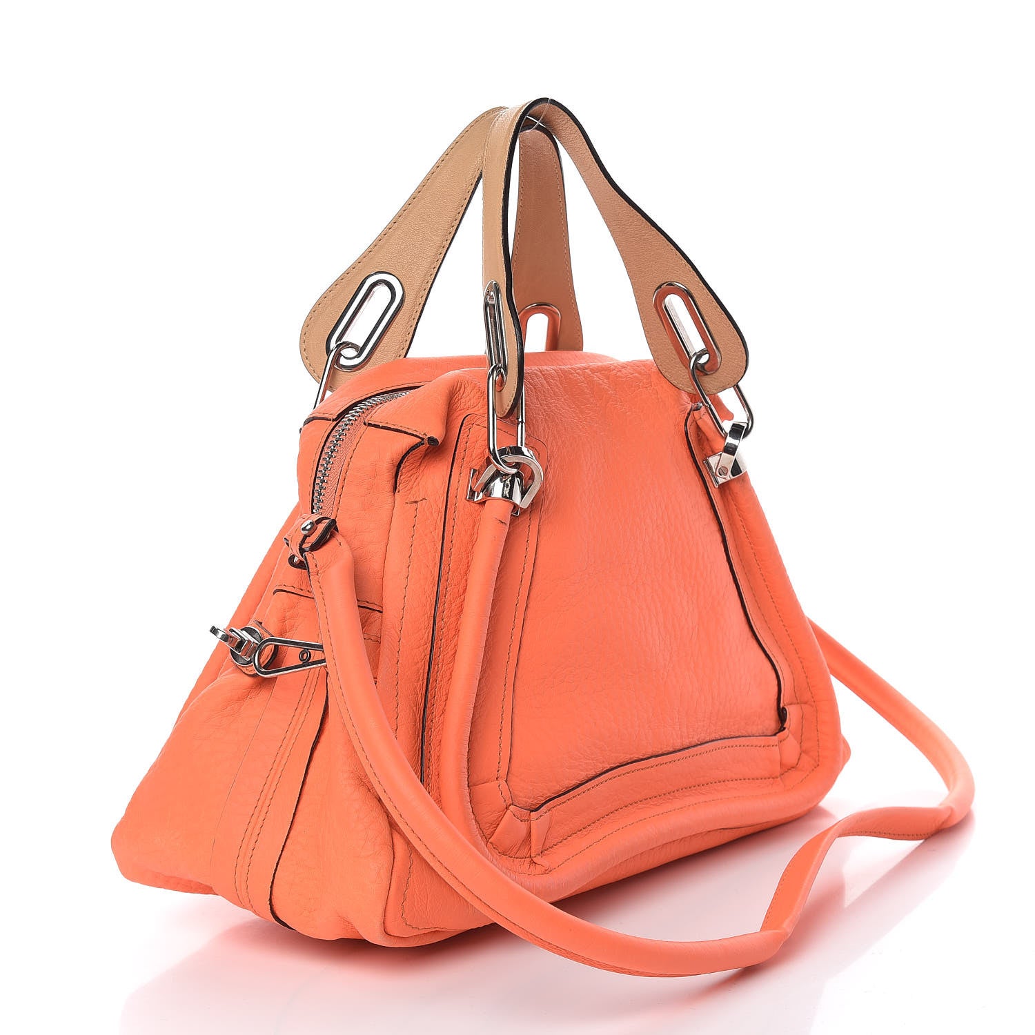 Chloe Calfskin Medium Paraty Orange Fizz 4 of 18