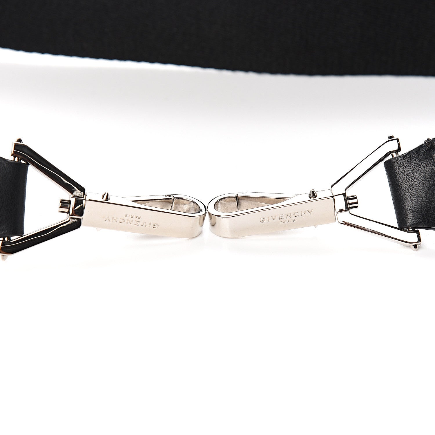 Givenchy Canvas Logo Bag Strap Black 3 of 3