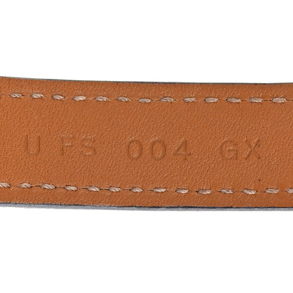 Hermes Epsom Kelly Double Tour Bracelet T2 Celeste 5 of 5