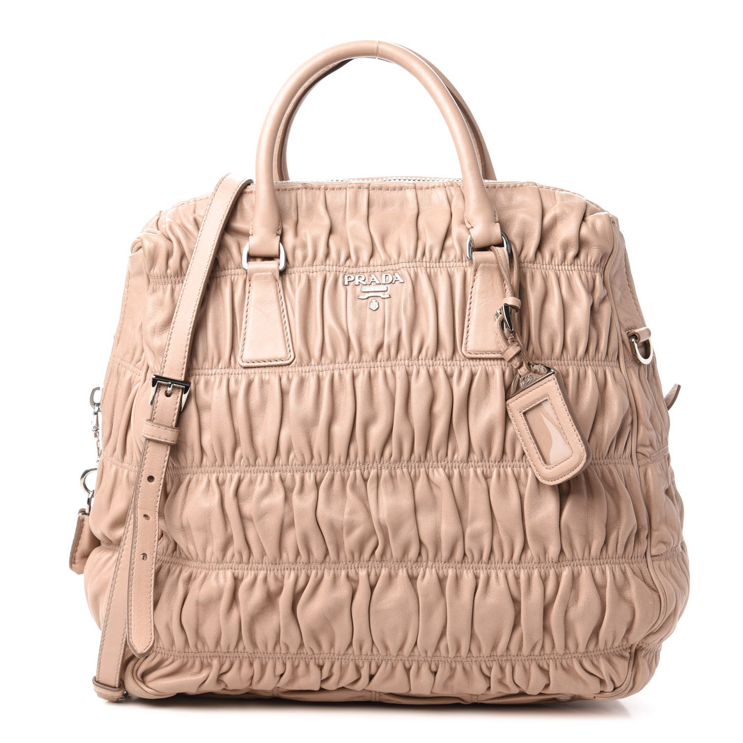 Nappa Gaufre Tote Cammeo
