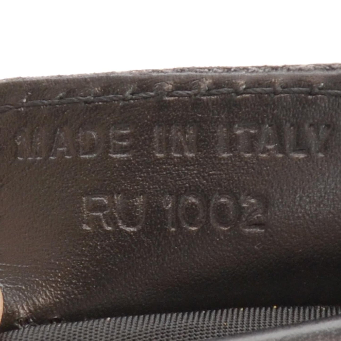 Monogram Saddle Bag Black