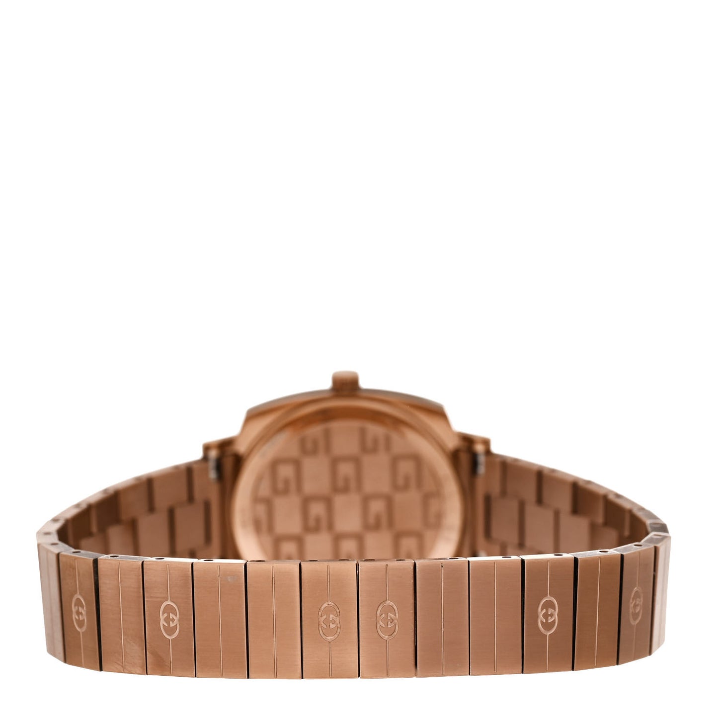 Stainless Steel 27mm Grip Quartz Watch Gold